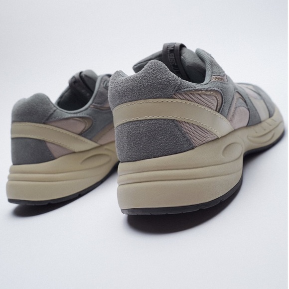 Zara Gray Thick sole sneakers - Picture 6 of 7